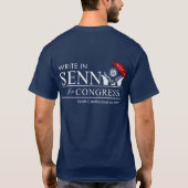 議会のためのSENN: サウスカロライナはよりよく値します Tシャツ (裏面)