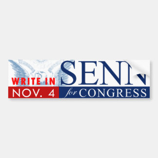 議会のためのSENN: バンパーステッカー