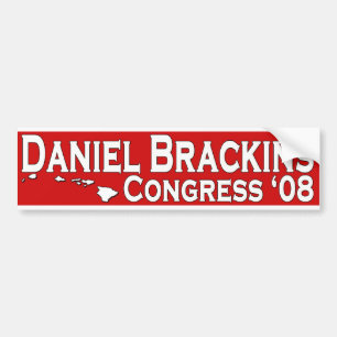 議会のバンパーステッカーのためのダニエルBrackins バンパーステッカー