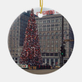 議会のホテル1963年のシカゴのクリスマス セラミックオーナメント (正面)