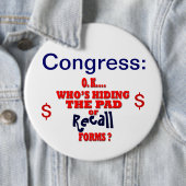 議会のリコール 缶バッジ (インサイチュ)