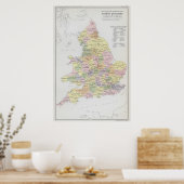 議会の代表 |イングランドとウェールズ ポスター (キッチン)