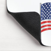 議会の愛国心が強い米国旗のためのシュミツト マウスパッド (コーナー)