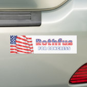 議会の愛国心が強い米国旗のためのRothfus バンパーステッカー (車上)