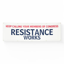 議会の抵抗運動に抗議する