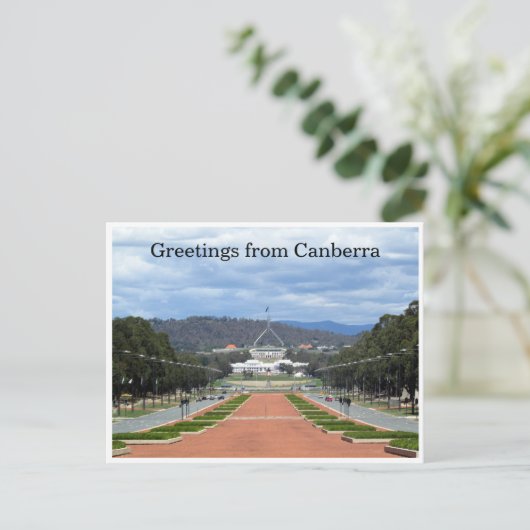 議会の挨拶 ポストカード (スタンド正面)