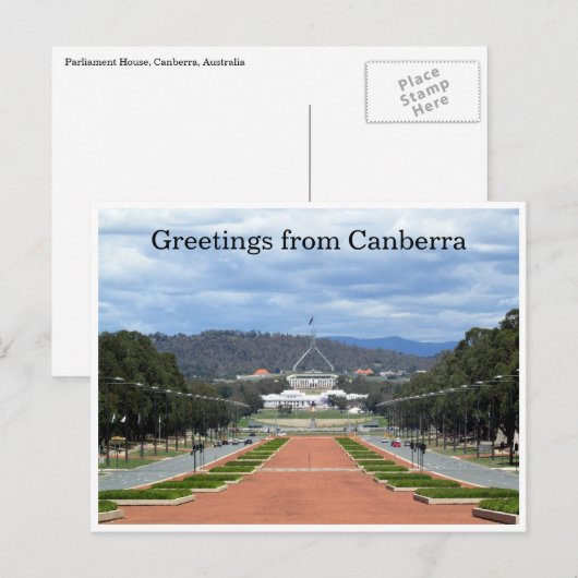 議会の挨拶 ポストカード (正面/裏面)