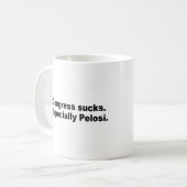 議会の最低。 特にPelosi コーヒーマグカップ (正面左)