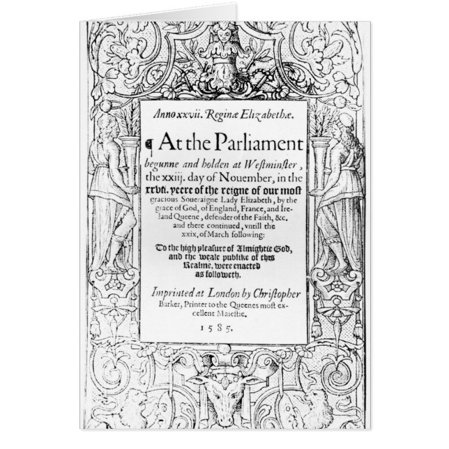 議会の記述へのFrontispiece (正面)