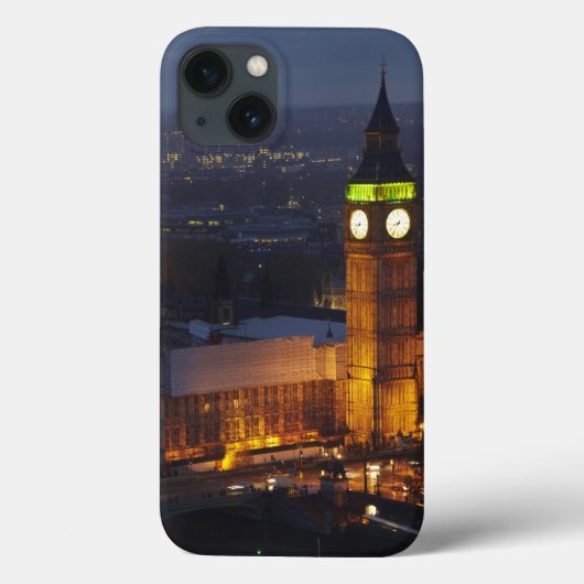 議会の議事堂、ビッグベン、ウェストミンスター Case-Mate iPhoneケース (裏面)