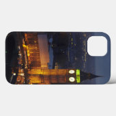議会の議事堂、ビッグベン、ウェストミンスター Case-Mate iPhoneケース (裏面 (横))