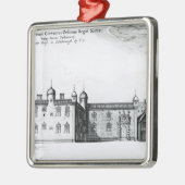 議会はエジンバラで収容します メタルオーナメント (左)