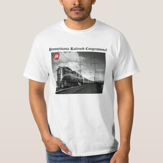 議会ペンシルバニアの鉄道 Tシャツ (正面)