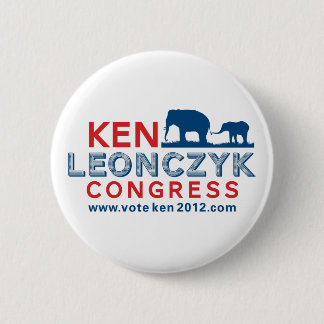 議会ボタンのためのケンLeonczyk 缶バッジ