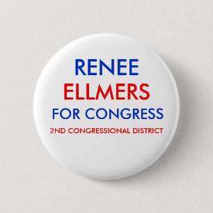 議会ボタンのためのRENEE ELLMERS 缶バッジ