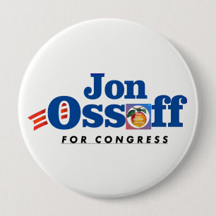 議会ボタンの#VoteYourOssoffのためのJon Ossoff! 缶バッジ