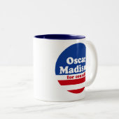 議会マグのためのオスカーマディソン ツートーンマグカップ (正面右)