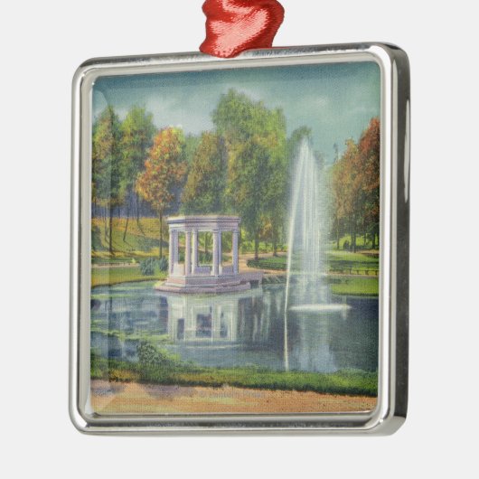 議会公園戦争記念物の眺め メタルオーナメント (左)