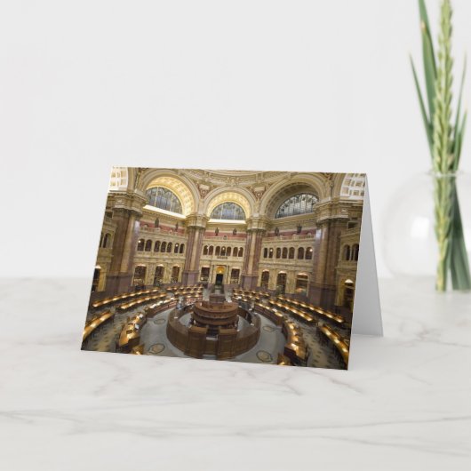 議会図書館 カード (正面)