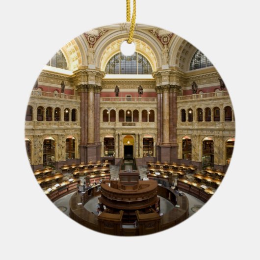 議会図書館 セラミックオーナメント (正面)