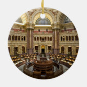 議会図書館 セラミックオーナメント (裏面)