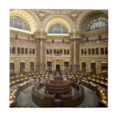 議会図書館 タイル (正面)