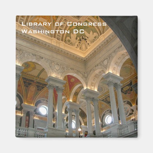 議会図書館 マグネット (正面)