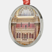 議会図書館 メタルオーナメント (左)