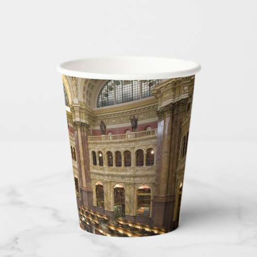 議会図書館 紙コップ (裏面)