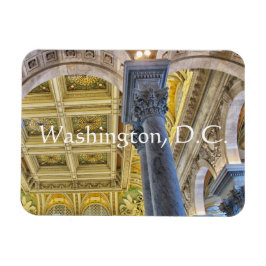 議会天井の図書館。ワシントンDC マグネット