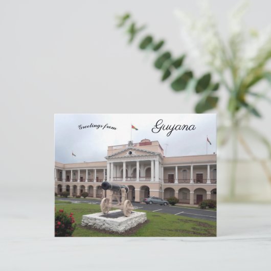 議会建物インジョージタウンガイアナ ポストカード (スタンド正面)
