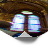 議会建物ドームインテリア ポスター (角)