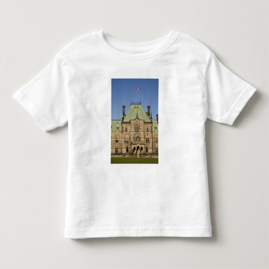 議会建物(カナダ、オンタリオ州オタワ) 2 トドラーTシャツ (正面)
