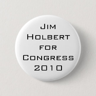 議会2010年のためのジムHolbert 缶バッジ
