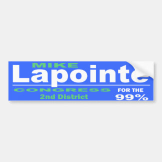 議会2014のキャンペーンのためのLapointe バンパーステッカー