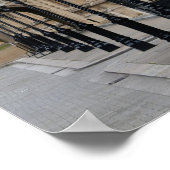 議会 – ウェストミンスター – ランポストのポスター ポスター (角)