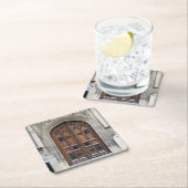 議会 – ウェストミンスター – ロンドン・コースターへの扉 スクエアペーパーコースター (インサイチュ)