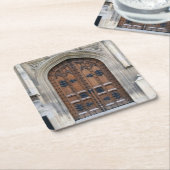 議会 – ウェストミンスター – ロンドン・コースターへの扉 スクエアペーパーコースター (アングル)