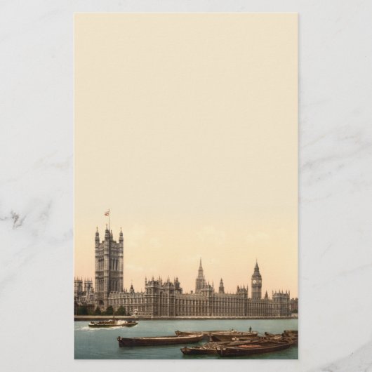 議会、ロンドン、イギリスの家 便箋 (正面)