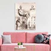 議員のC.S.パーネル氏の逮捕 キャンバスプリント (インサイチュ (リビング))