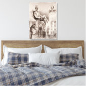 議員のC.S.パーネル氏の逮捕 キャンバスプリント (インサイチュ (寝室))