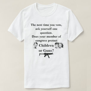 議員は子供保護か.. Tシャツ