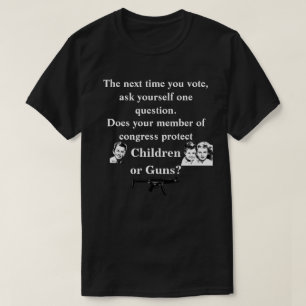 議員は子供保護か.. Tシャツ