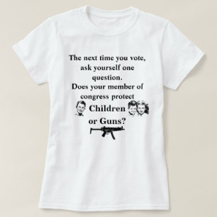 議員は子供保護か.. Tシャツ
