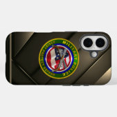 議員軍隊警察隊 Case-Mate iPhoneケース (裏面 (横))