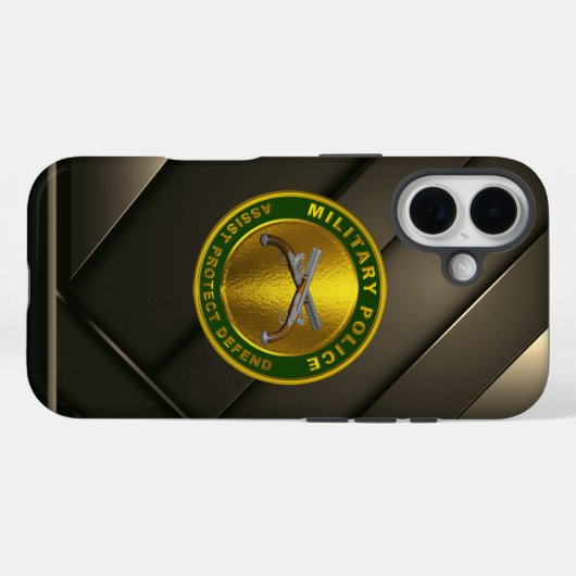 議員軍隊警察隊 Case-Mate iPhoneケース (裏面 (横))