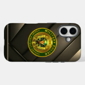議員軍隊警察隊 Case-Mate iPhoneケース (裏面 (横))
