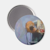 議案を求めて泣いている マグネット (正面/裏面)