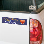 議案通過運動者のハートMcCain バンパーステッカー (トラック上)