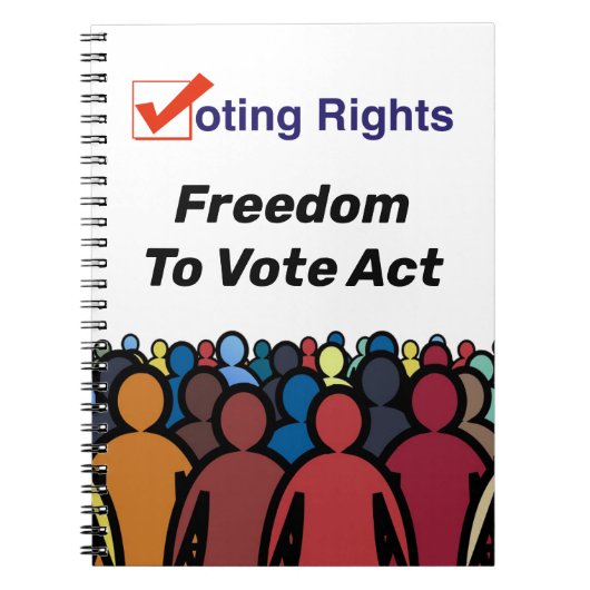 議決権の自由投票 ノートブック (正面)